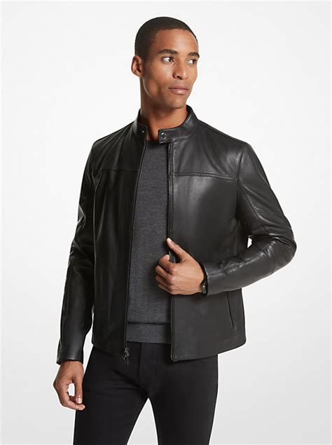 michael kors men's racer jacket|michael kors jacket men's sale.